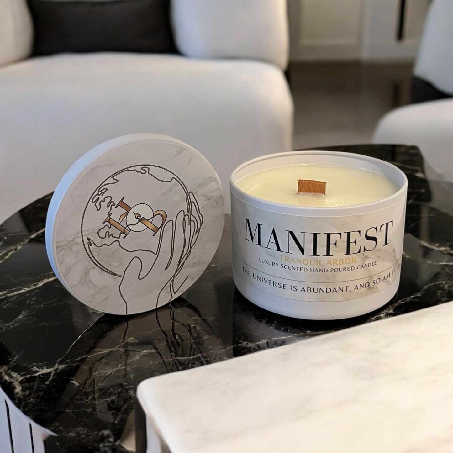 Tranquil Arbor Manifest Soy Candle